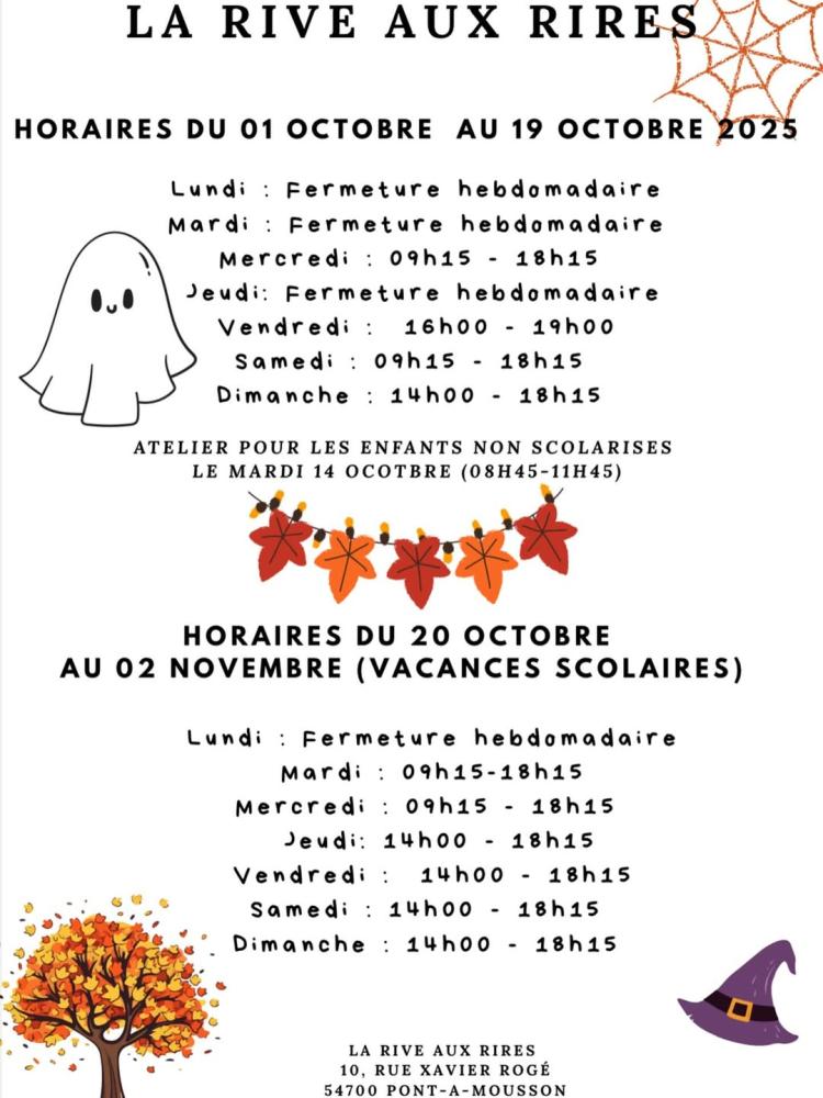 horaire octobre 2025 horaire octobre 2025
